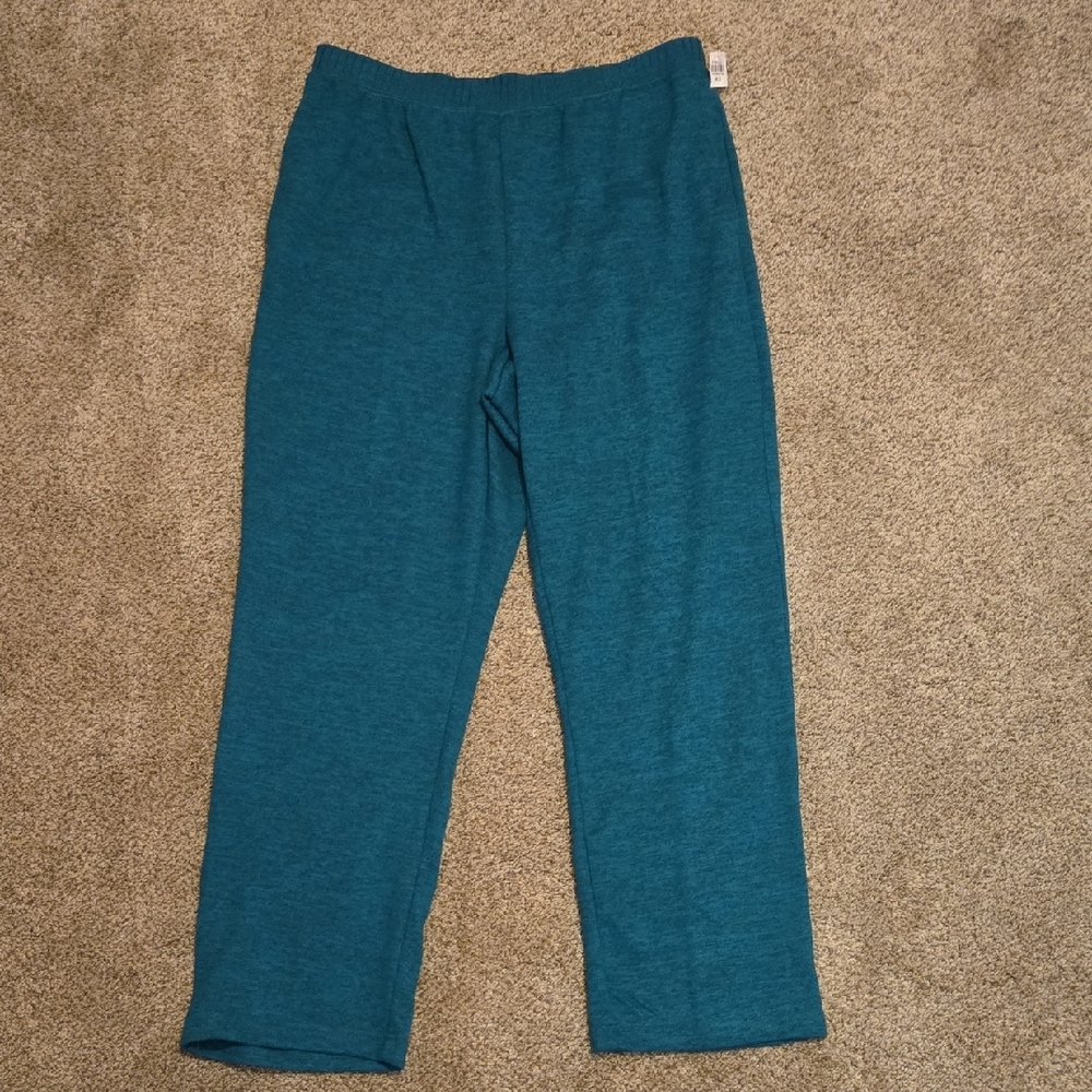 Elegant Teal Women's Trousers